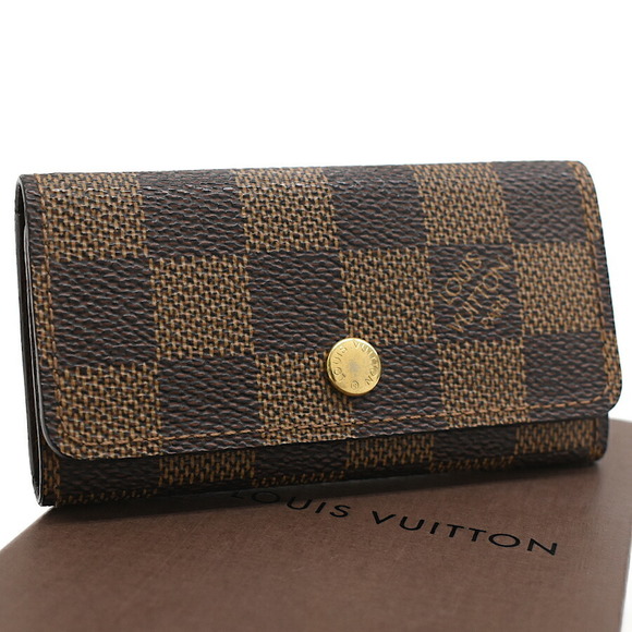 Louis Vuitton Brown Multicle Key Damier Canvas Case - Picture 1 of 8